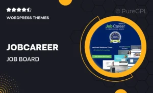 JobCareer | Job Board Responsive WordPress Theme