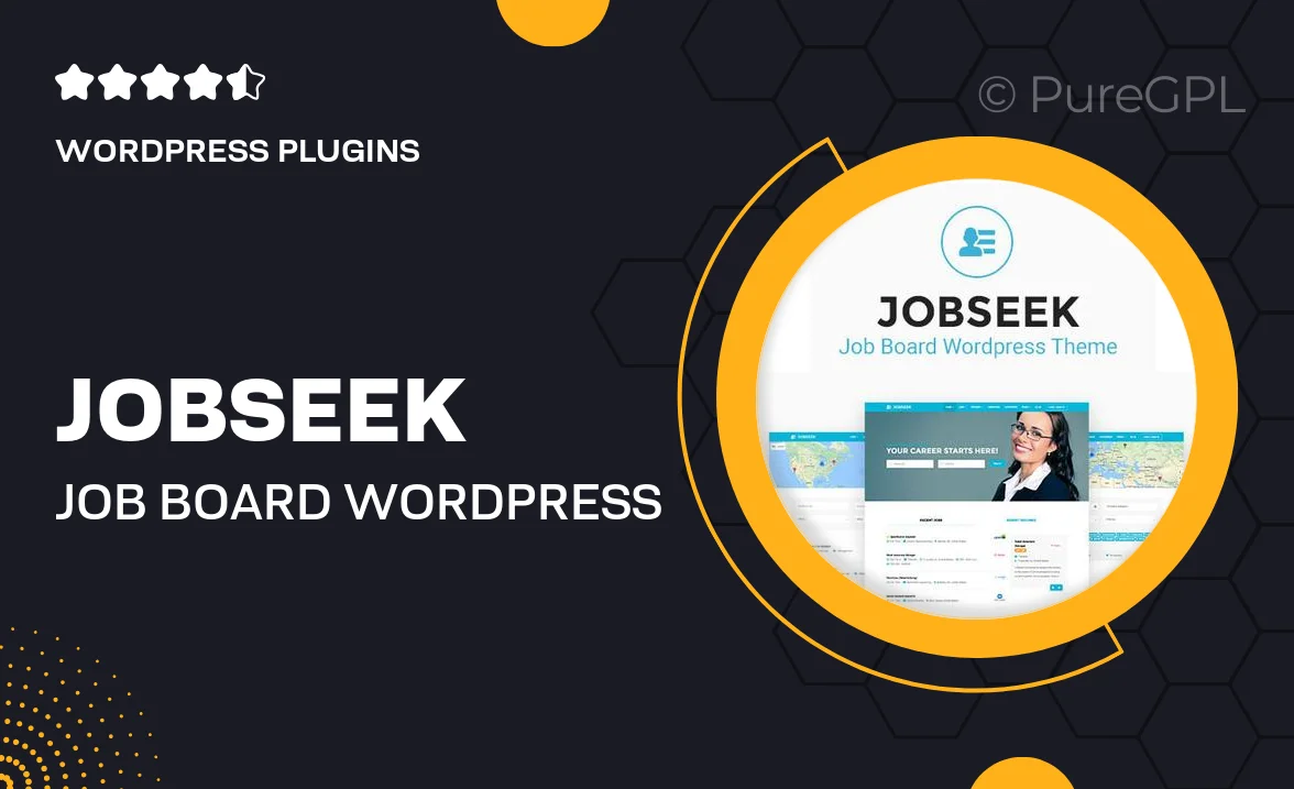Jobseek – Job Board WordPress Theme