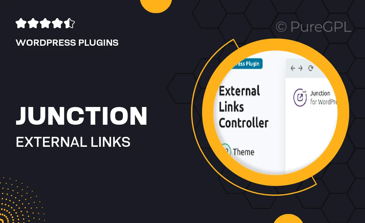 Junction — External Links Controller for WordPress