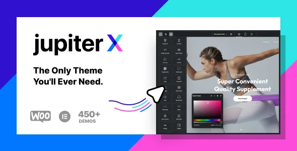 jupiterx website builder for wordpress woocommerce 1