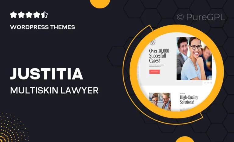 justitia multiskin lawyer legal adviser wordpress theme