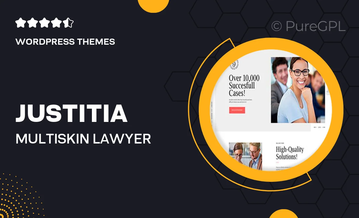Justitia | Multiskin Lawyer & Legal Adviser WordPress Theme