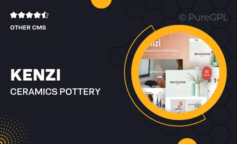 kenzi ceramics pottery decor shopify theme