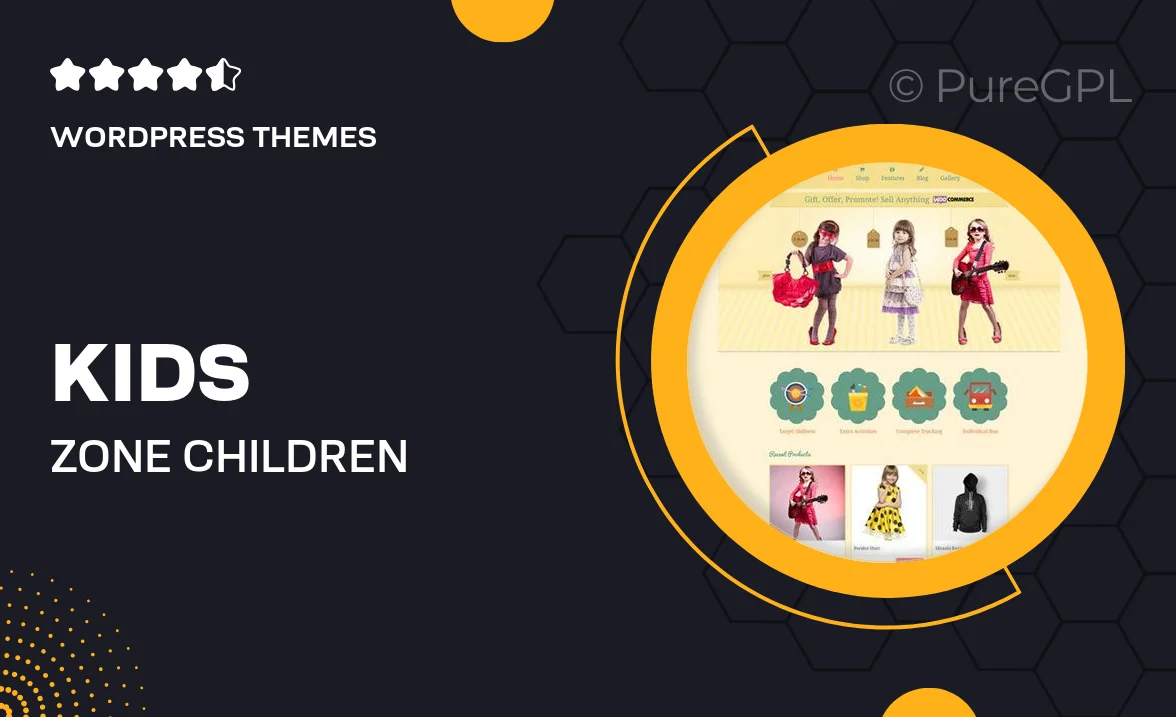Kids Zone – Children WordPress Theme