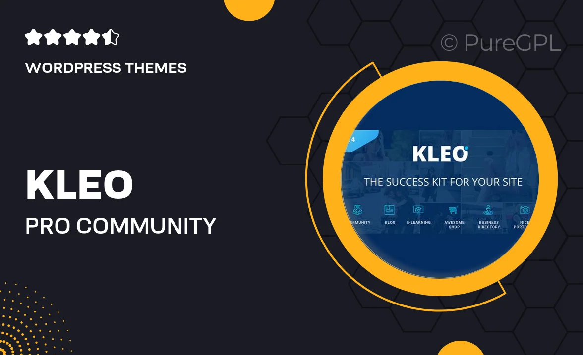 KLEO – Pro Community Focused – Multi-Purpose BuddyPress Theme