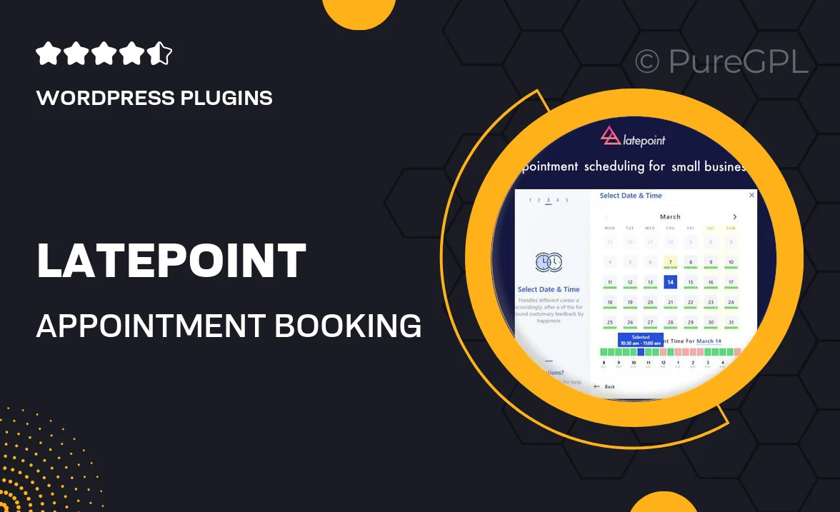 LatePoint – Appointment Booking & Reservation Plugin for WordPress