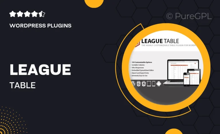 league table