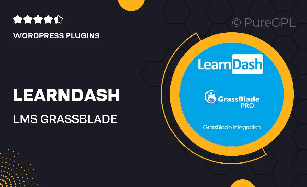 LearnDash LMS GrassBlade Integration