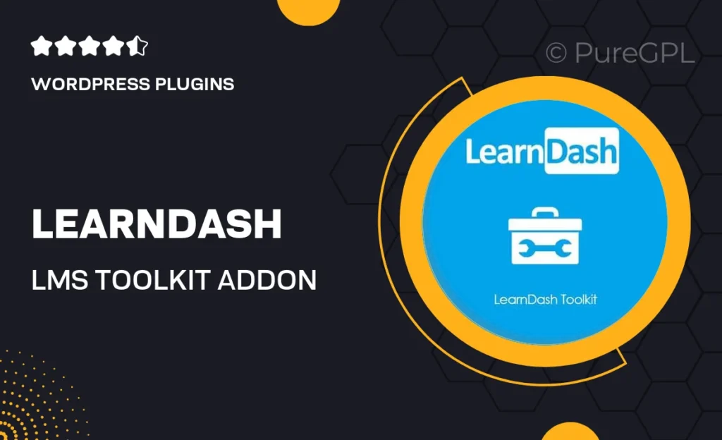LearnDash LMS Toolkit Addon feature image