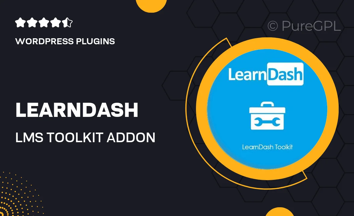 LearnDash LMS Toolkit Addon