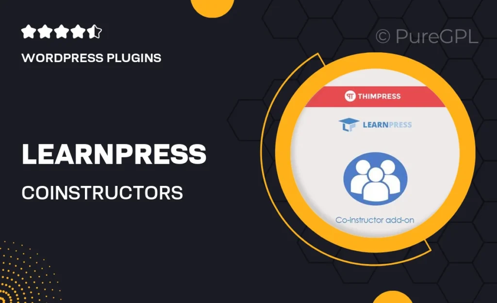 LearnPress – Co-Instructors 31 LearnPress – Co-Instructors