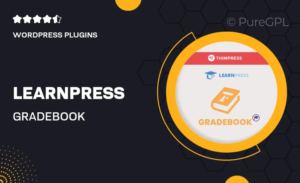 LearnPress – Gradebook feature image