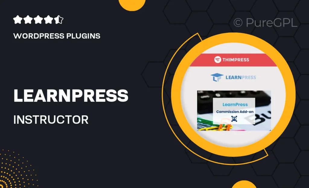 LearnPress – Instructor Commission 26 LearnPress – Instructor Commission