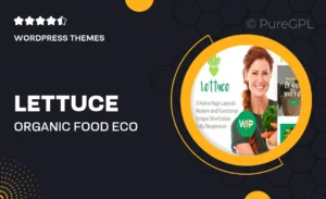 Lettuce | Organic Food & Eco Online Store Products WordPress Theme