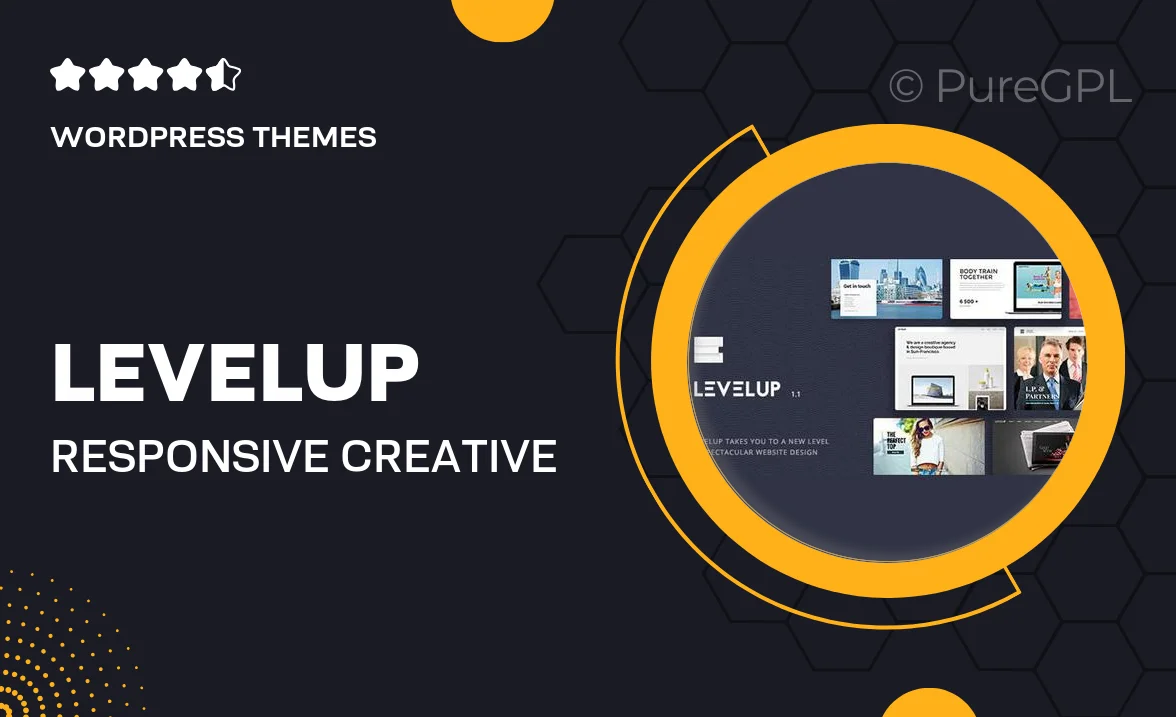 LEVELUP – Responsive Creative Multipurpose WordPress Theme