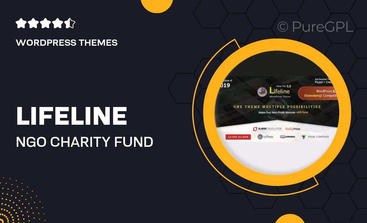 Lifeline – NGO Charity Fund Raising WordPress Theme