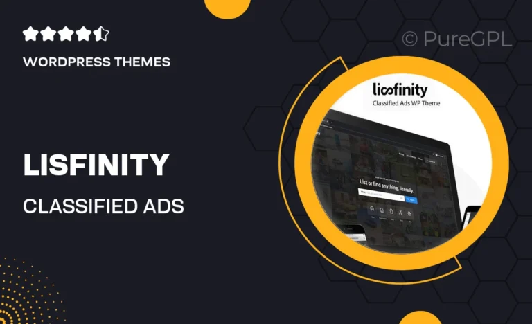lisfinity classified ads wordpress theme
