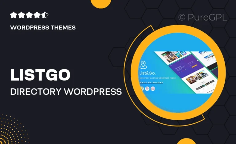 listgo directory wordpress theme