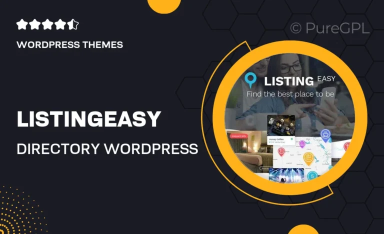 listingeasy directory wordpress theme