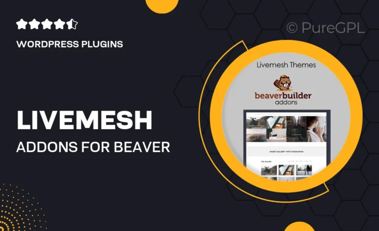 livemesh addons for beaver builder