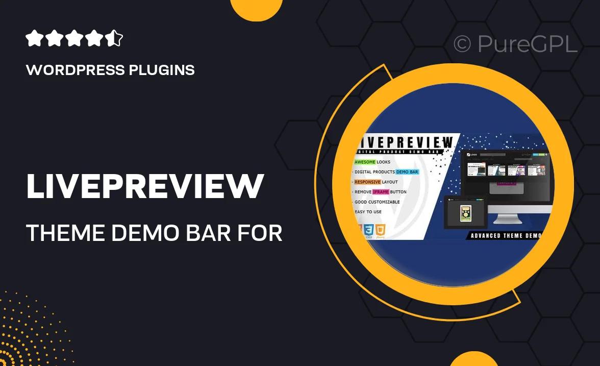 LivePreview | Theme Demo Bar for WordPress