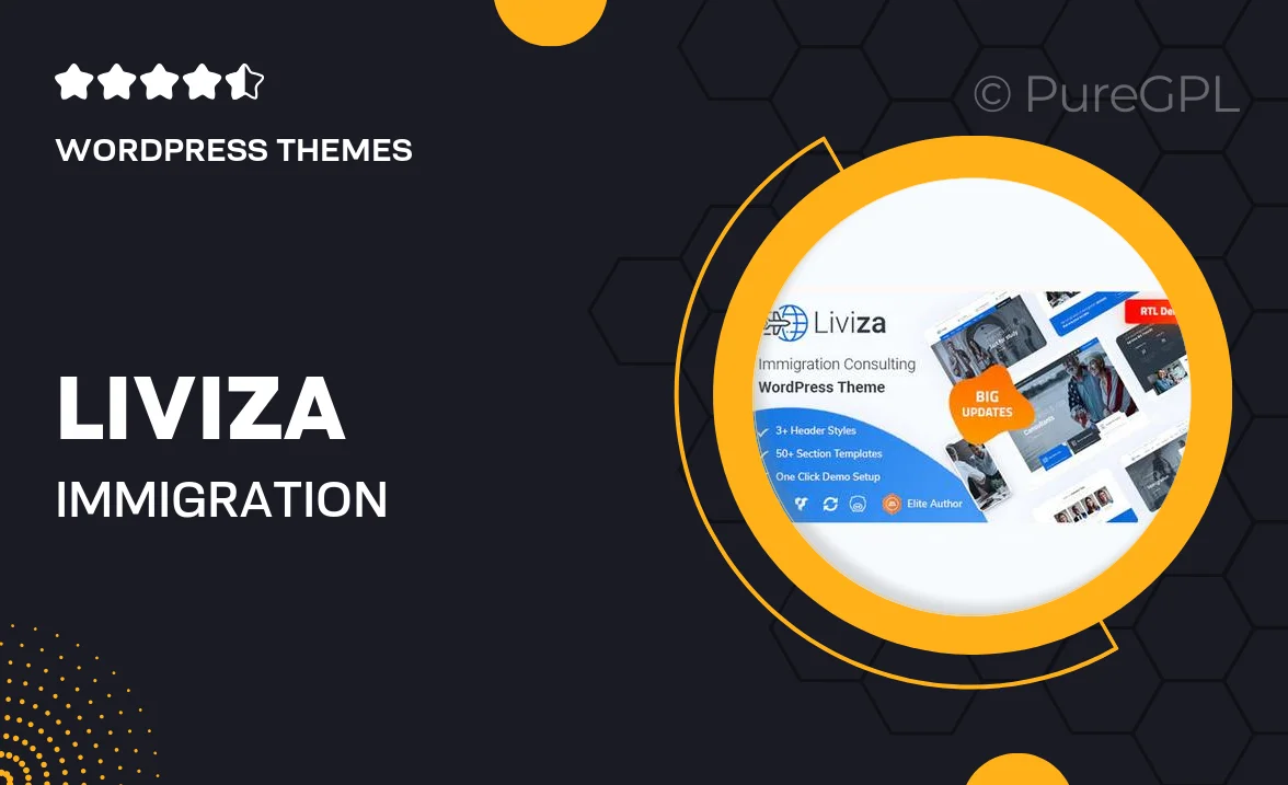 Liviza – Immigration Consulting WordPress Theme