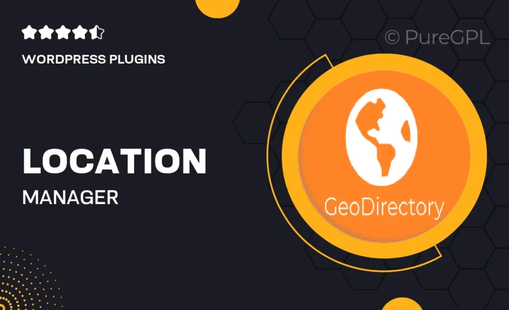 Geodirectory | Location Manager 19 Location Manager