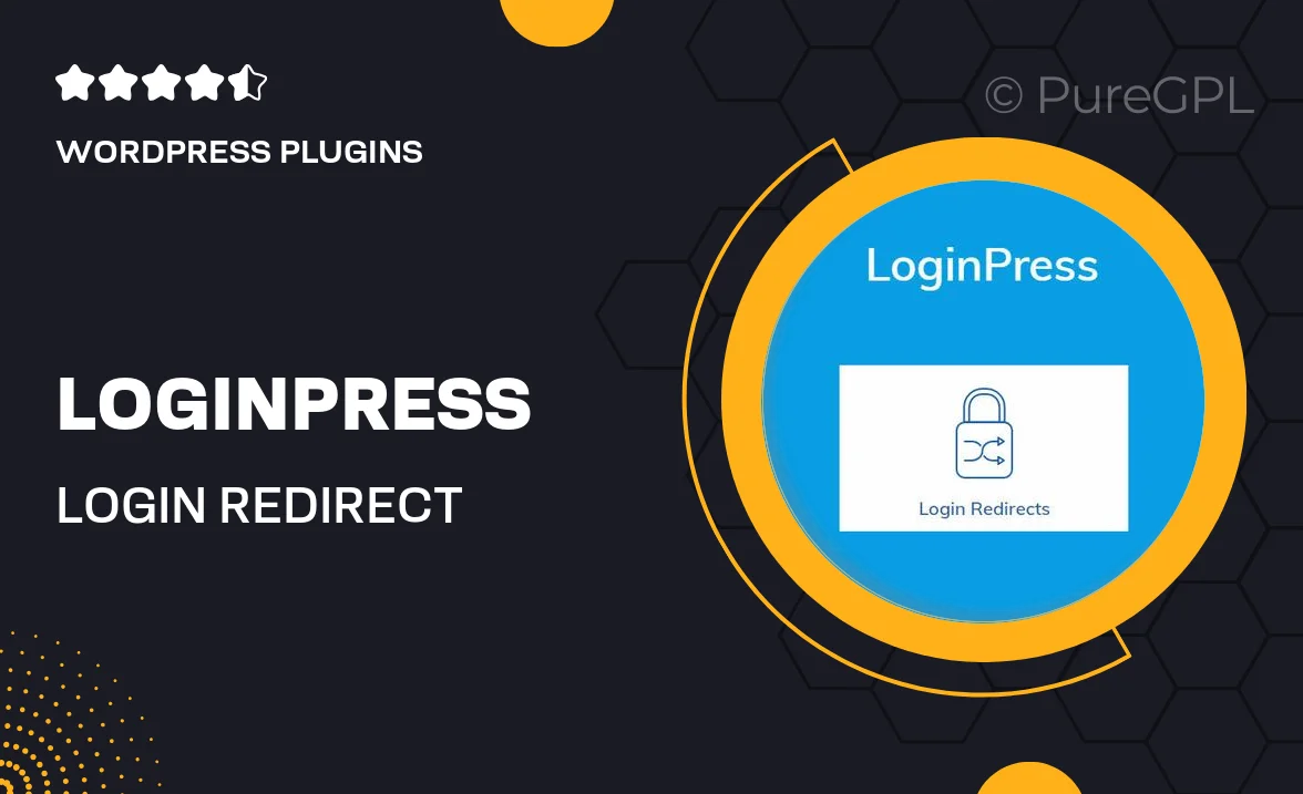 LoginPress Login Redirect