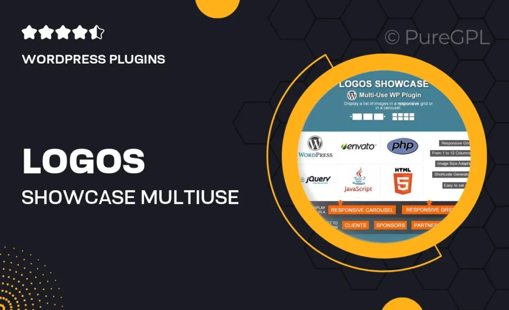 Logos Showcase | Multi-Use Responsive WP Plugin feature image