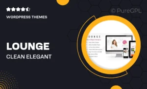 Lounge – Clean Elegant WordPress Theme