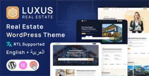 Luxus – Real Estate WordPress Theme