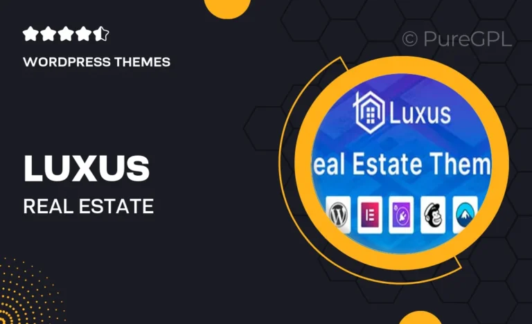 luxus real estate wordpress theme