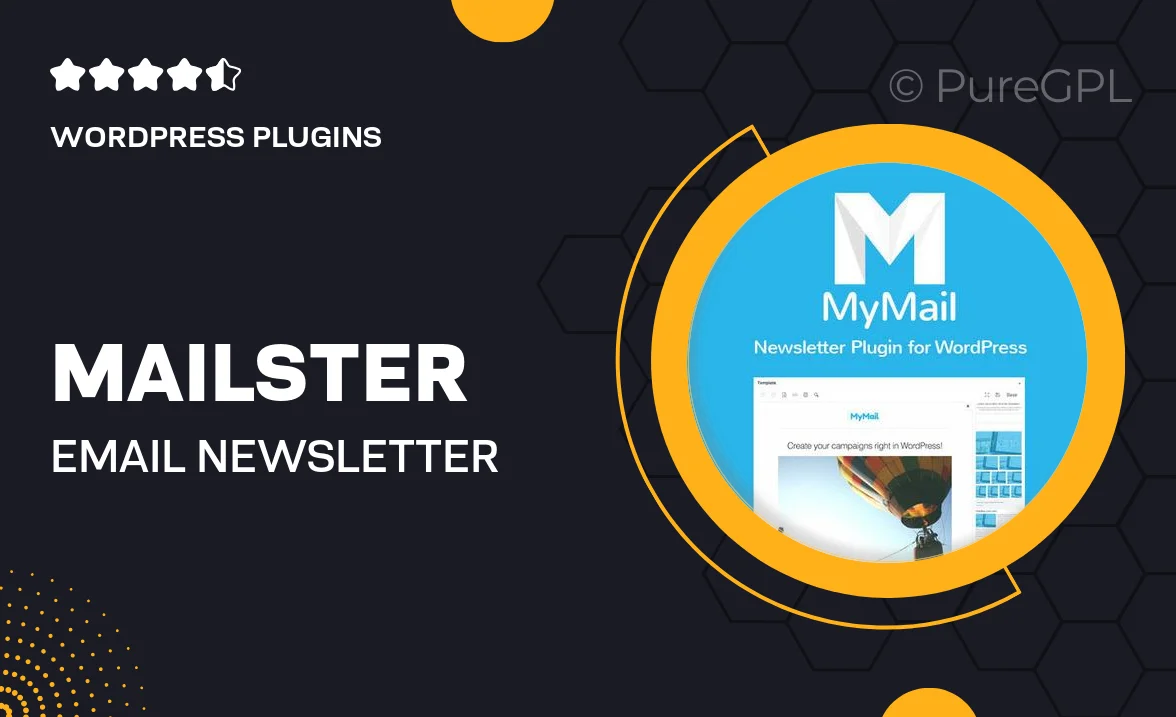 Mailster – Email Newsletter Plugin for WordPress