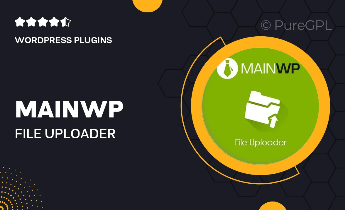 MainWP File Uploader