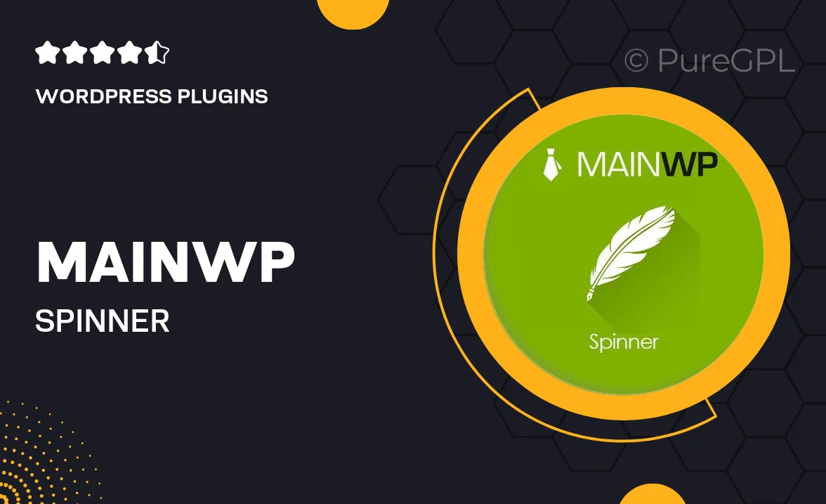 MainWP Spinner