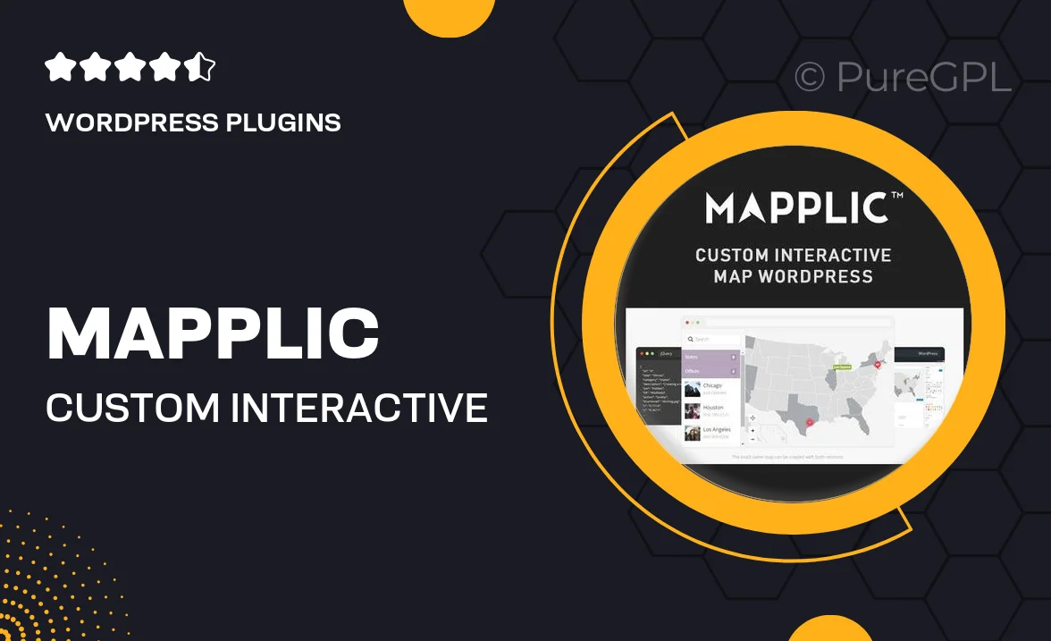 Mapplic – Custom Interactive Map WordPress Plugin