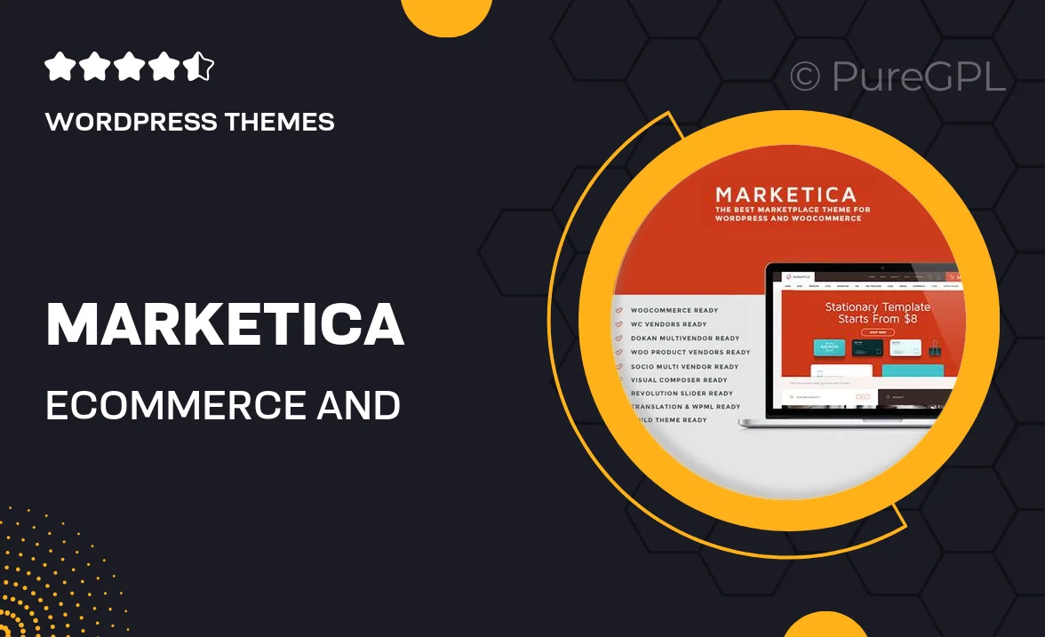 Marketica | eCommerce and Marketplace | WooCommerce WordPress Theme