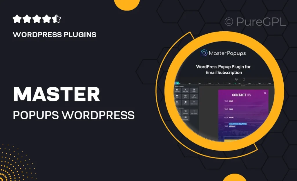 Master Popups – WordPress Popup Plugin for Email Subscription 23 Master Popups – WordPress Popup Plugin for Email Subscription