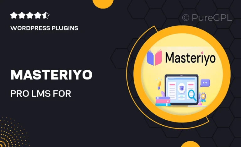 masteriyo pro lms for wordpress create sell online courses