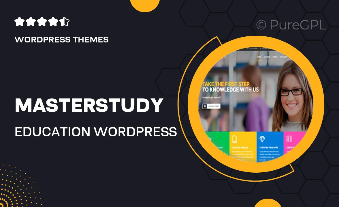 Masterstudy – Education WordPress Theme