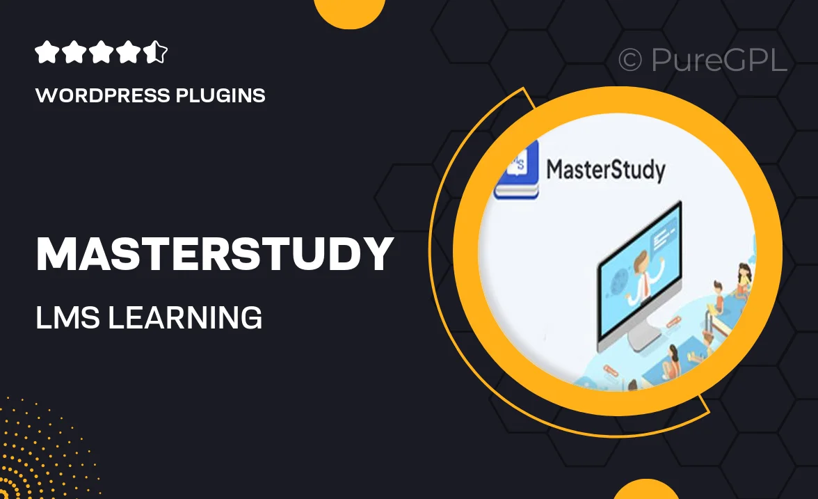 MasterStudy LMS Learning Management System PRO