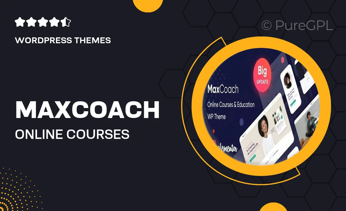 MaxCoach – Online Courses, Personal Coaching & Education WP Theme