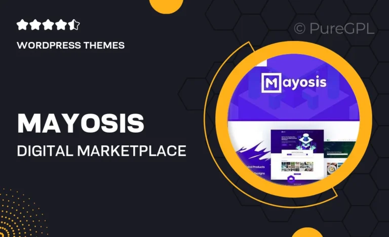 mayosis digital marketplace wordpress theme