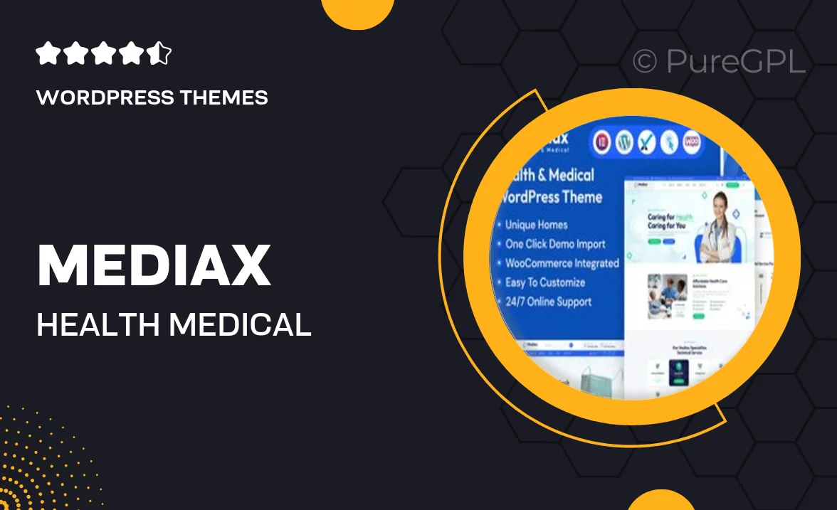 Mediax – Health & Medical WordPress Theme