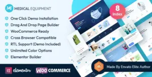 Medical Equipment – ​​eCommerce WordPress Theme