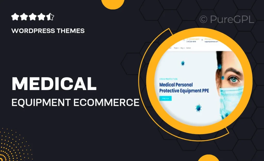 Medical Equipment - eCommerce WordPress Theme 16 Medical Equipment – eCommerce WordPress Theme