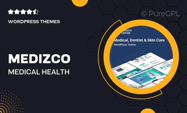 medizco medical health dental care clinic wordpress theme