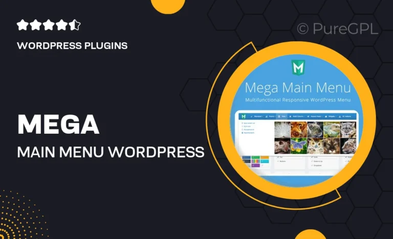 mega main menu wordpress menu plugin
