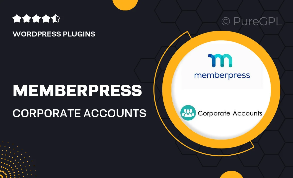 MemberPress Corporate Accounts Addon