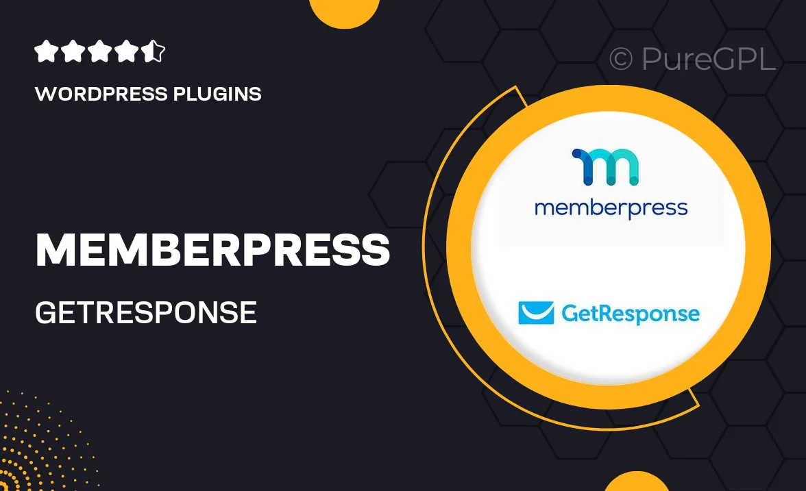 MemberPress GetResponse